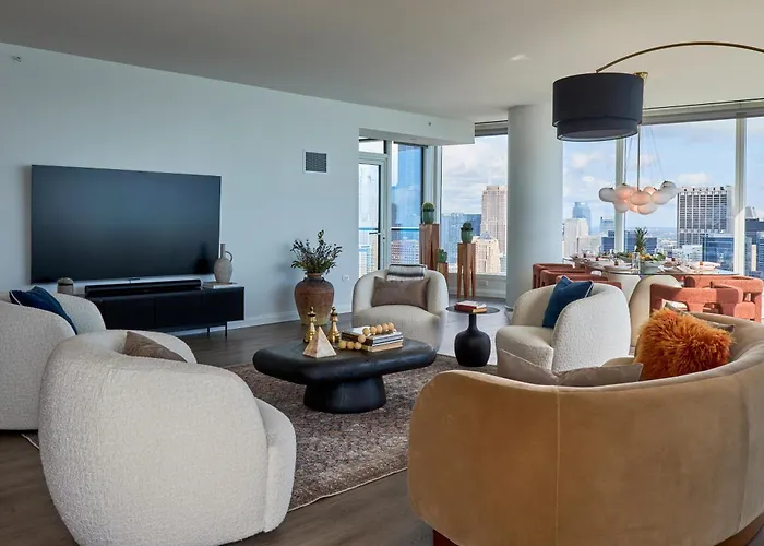 Apartment Lux Apts With Views And Amenities Chicago